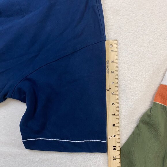 Lot Of 2 NWT Vintage Levis Silvertab Button Up Polo Shirt Short Sleeve Striped L - Picture 13 of 16